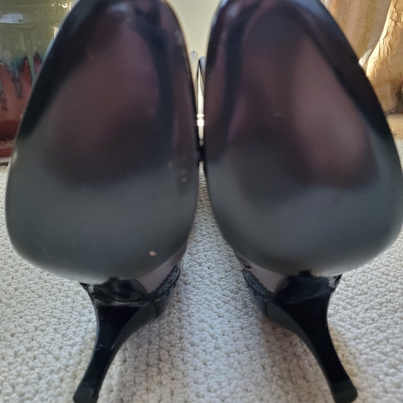 Sergio Rossi, Leather Knee high Boots, Grey - Picture 6 of 13